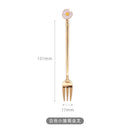Axyaa Stainless Steel Cartoon Spoon Fork Set for Desserts and Coffee