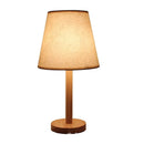 Axyaa Solid Wood Guesthouse Table Lamp Modern American Country Bedroom Bedside Lamp