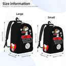 Axyaa Cartoon Dog Backpack for Teens School Bookbag High College Daypack