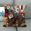 Axyaa Cat Garden Relax Pillowcase