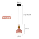 Axyaa Nordic Wood Handle Chandelier Pendant Light