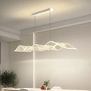 Axyaa Nordic Acrylic LED Chandelier - Modern Dining Room Pendant Light