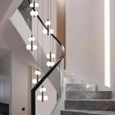 Axyaa Modern Dining Room Pendant Light LED Chandelier Ceiling Lamp Interior Lighting