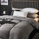 Axyaa Winter Microfiber Duvet Comforter - Thick & Washable - Small Queen King Size
