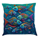 Axyaa Ocean Series Pillowcase - Fish Sea Turtle Whale Printed Cushion Cover