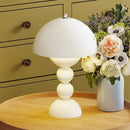 Axyaa Nordic LED Table Lamp: Dimmable Interior Fixture for Home Living, Bedroom, Desk Light