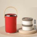 Axyaa Stainless Steel Thermal Bentos Lunch Box - Vacuum Insulated for Outdoor & Office
