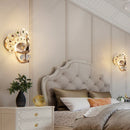 Axyaa Peacock LED Wall Lamp for Bedroom, Living Room, Corridor, and Porch Lighting