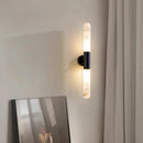 Axyaa Marble & Copper LED Wall Light for Home Decor & Lighting Fixtures