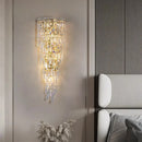 Axyaa Modern Crystal Wall Lamp Home Decor Lighting Fixture