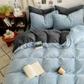 Axyaa Double Winter Milk Fleece 4-Piece Bedding Set, Flannel Double Series