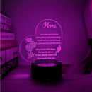 Sister Night Light - Axyaa 7 Color Change 3D Acrylic Gift for Girlfriends & Friends