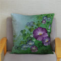 Axyaa Bedroom Tulip Flower Floral Cushion Cover Pillowcase for Sofa