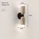Axyaa Japanese Yellow Cave Stone Wall Lamp for Bedroom and Living Room