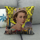 Axyaa England Style Tower Sofa Decorative Cushion Cover - Living Room Throw Pillow
