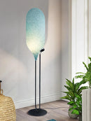 Axyaa Iron Floor Lamp with Vertical LED Light for Bedroom, Study, and Living Room