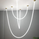 Axyaa Modern Chandelier LED for Living Room Restaurant Office