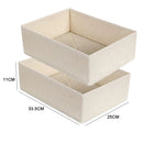 Axyaa Drawer Organizers Underwear Bra Socks Closet Storage Containers