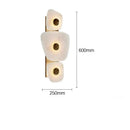 Axyaa Spanish Marble Wall Lamp - Italian Minimalist Luxury for Living Room, Bedroom
