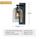 Modern Double Glass Wall Lamp by Axyaa - Nordic Design for Home, Restaurant, Bedroom, Staircase