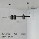 Axyaa Nordic U-shaped LED Chandelier for Stylish Living Spaces