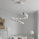 Axyaa Modern Stair Chandelier LED Pendant Ceiling Lamp for Living Room