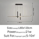 Axyaa Modern Minimalist LED Pendant Light for Home Decor and Indoor Lighting