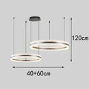 Axyaa Modern Indoor Dining Room Pendant Light Chandelier LED Ceiling Lamp