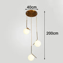 Axyaa Nordic Stair Chandelier, Living Room Pendant Lights, Ceiling Light, Indoor Lighting