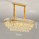 Crystal Living Room Chandelier by Axyaa | Luxury Pendant Light for Dining Room & Ceiling