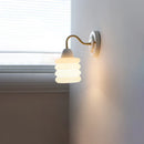 Axyaa Glass Ceramic LED Wall Lamp Modern Nordic Kitchen Stair Light