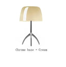 Axyaa Bauhaus Glass Desk Lamp LED Table Light for Bedroom Living Room