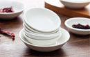 Axya Small White Soy Sauce Dish Set - Japanese Restaurant Tableware Butter Saucer