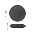 Axyaa Ceramic Dinner Plates Set | Creative Round Tableware for Pasta, Steak, Sushi
