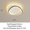 Axyaa LED Ceiling Chandelier for Home Indoor Lighting - Modern Bedroom, Study, Dining Room & Kitchen Fixtures