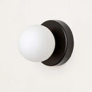 Axyaa Macaron Glass LED Wall Lamp for Bedroom Corridor Decor