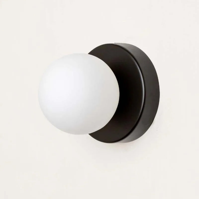 Axyaa Macaron Glass LED Wall Lamp for Bedroom Corridor Decor