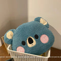 Axyaa Plush Rabbit Sofa Cushion for Girls - Small Dog Bedside Doll Gift