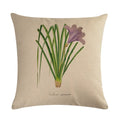 Axyaa Plant Print Embrace Pillowcase 45*45cm