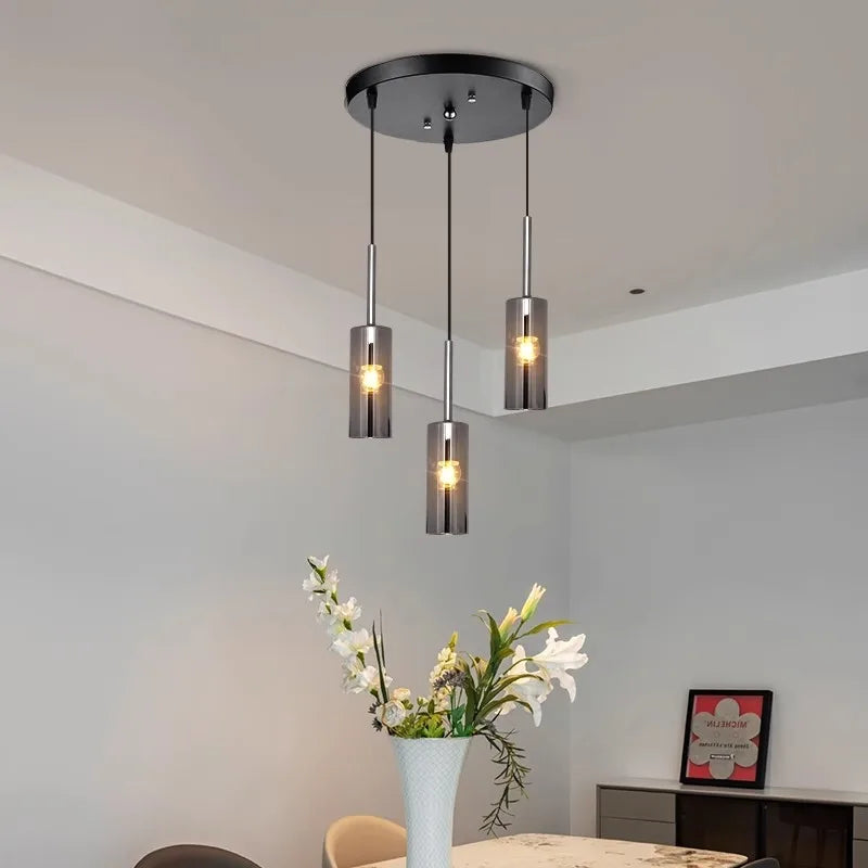 Axyaa LED Chandeliers: Modern Pendant Lamps for Living & Dining Room Lighting