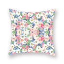 Axyaa Small Flower Pattern Polyester Throw Pillow Cover - 45x45cm
