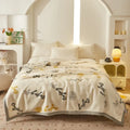 Axyaa Thicken Plush Weighted Blanket - Winter Heavy Throw for Warm Beddings