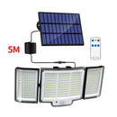 Axyaa Solar Outdoor Street Light 348 LEDs Motion Sensor IP65 Waterproof 3 Modes