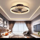 Axyaa Luxury Ceiling Fan Light Art Decor Chandelier