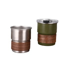 Stainless Steel Beer Mug 300ml by Axyaa - Customizable Logo - Outdoor Camping & Coffee Mug