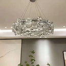 Axyaa Modern Crystal Chandelier Lighting in Chrome for Luxury Home Decor