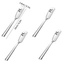 Axyaa Stainless Steel Cheese Butter Knife Set of 2/4 Spreader Kitchen Gadgets
