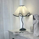 Axyaa Nordic LED Table Lamp for Bedroom Living Room Bedside Retro Bar Coffee Dining Night Light