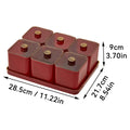 Axyaa Plastic Storage Tray for Snacks and Dried Fruits