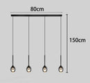 Axyaa Modern LED Indoor Chandeliers for Living Room Ceiling Lighting